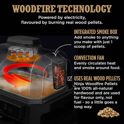 Woodfire Pro XL Electric BBQ Grill & Smoker
